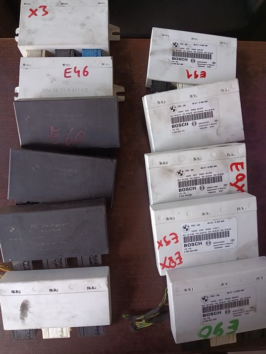 BMW MODUŁ PARKOWANIA PDC  E90 E91 E92 E93 e88 e84 E81 E87 E60 E61 E65