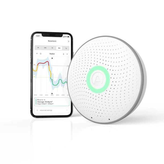 Датчик якості повітря Airthings 2950 детектор радону