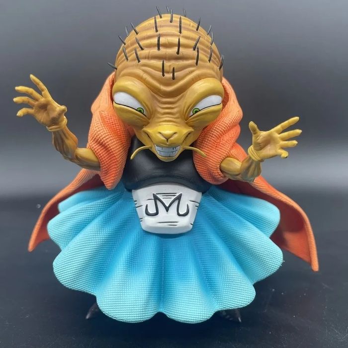 Figura dragon ball com bola de luz