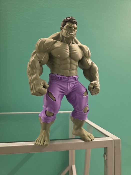 Figura decorativa inspirada no Hulk - 24cm