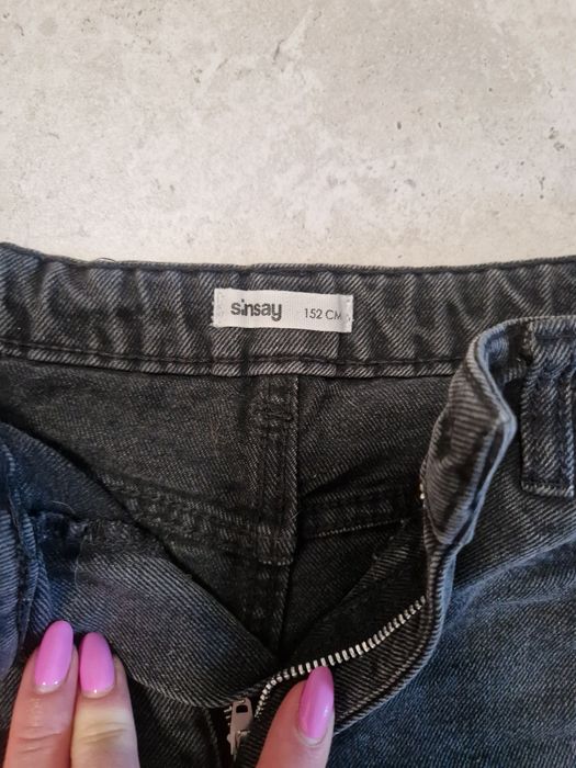 Krótkie spodenki dziewczęce jeansowe