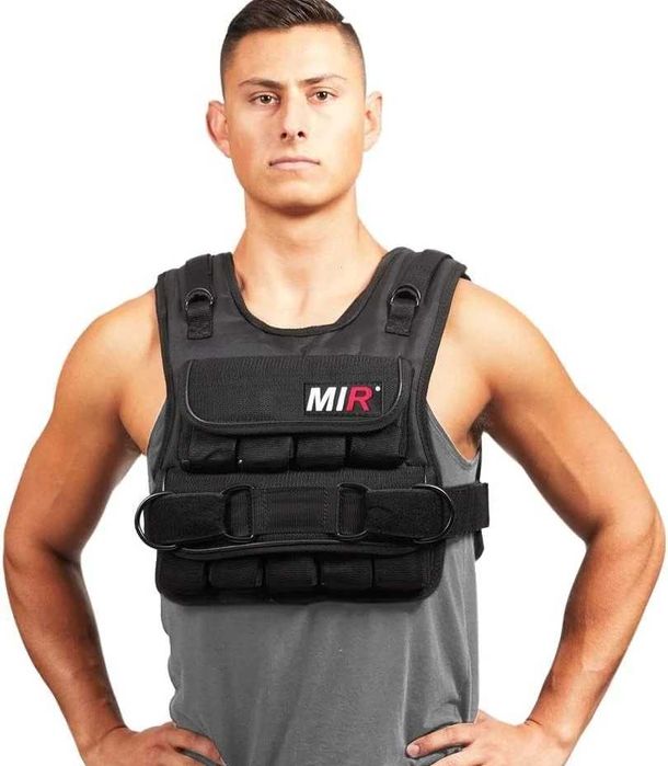 MIR 20lbs Short Style Regulowana Obciążeniowa Kamizelka