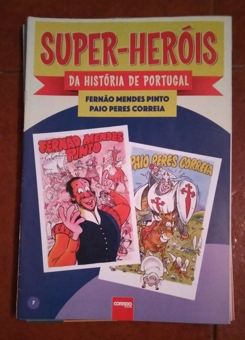 9 Revistas de Bd, "Super Heróis da História de Portugal":