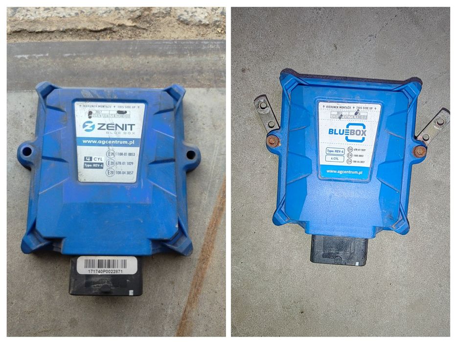 Sterownik komputer gazu LPG ZENIT Blue Box 4 Cylindry 67R.01.1029 i in