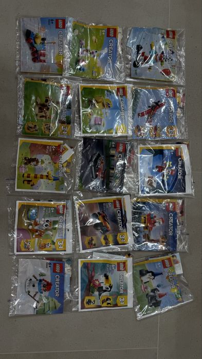 Lego Polybags / Лего Полібеги різних серій