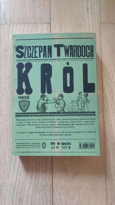 Szczepan Twardych "Król" powieść