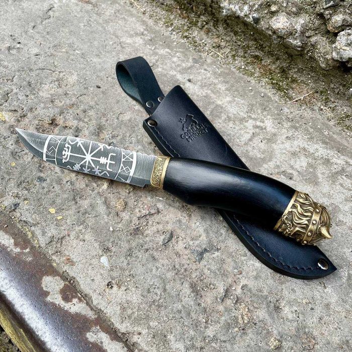 Ніж мисливський на подарунок ВІКІНГ KN1 Охотничий нож на подарок