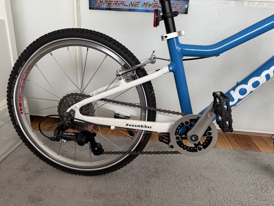 Rower Woom 4 niebieski