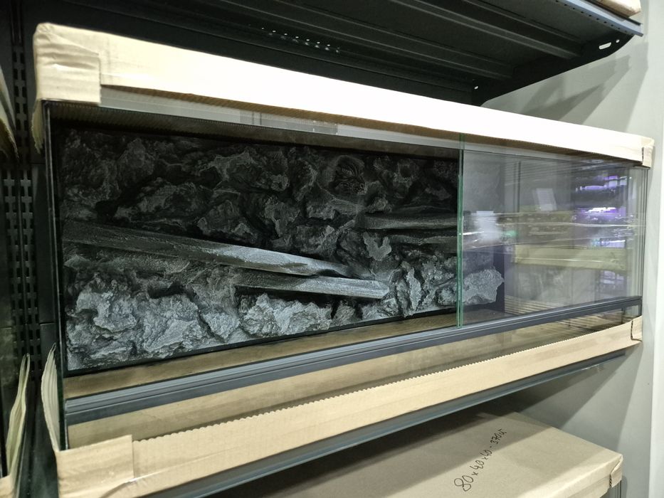 Terrarium 100x40x40 z Ścianka