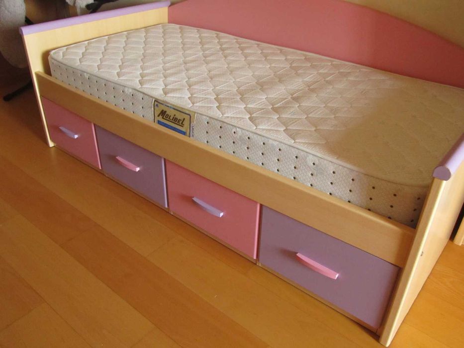 Quarto solteiro com 5 peças