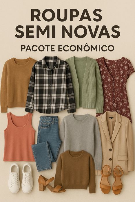 Roupas e calçados femininos
