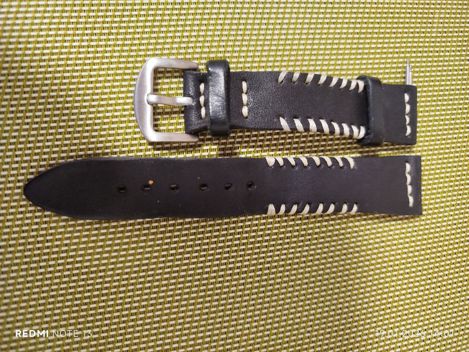 Ремінець шкіряний для годинника.