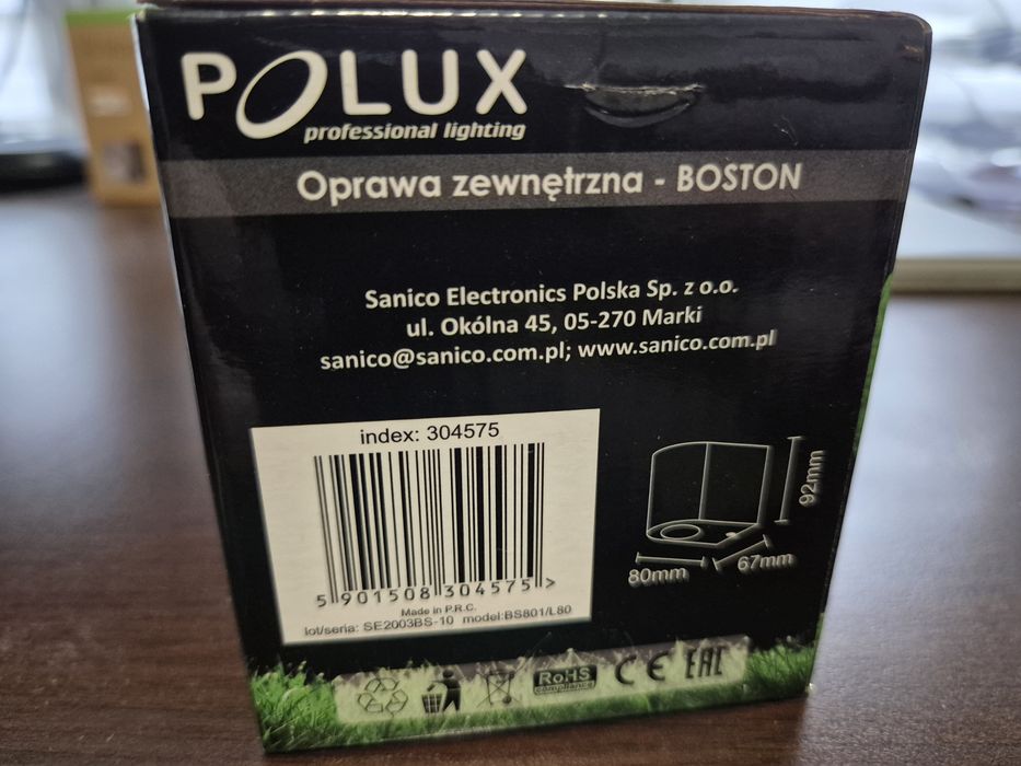 Oprawa oświetleniowa zewnętrzna Polux BOSTON