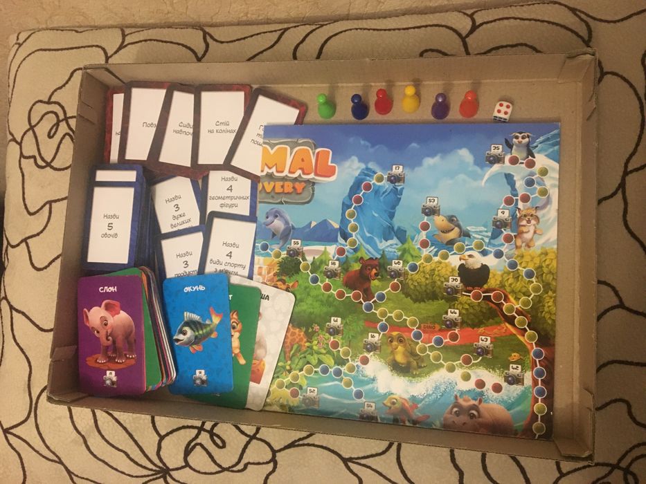 Игра Tick-tock Connect. Настольная игра  Animal Discovery 6+