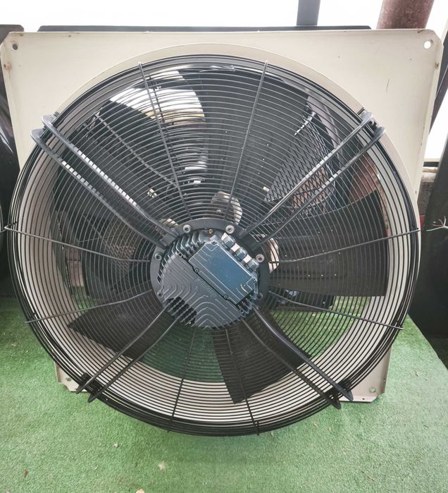 Ventiladores industriais trifásicos com variador de velocidade