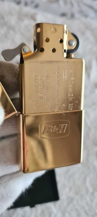 Zapalniczka Zippo Benson & Hedges. Brass. XVI 2000r