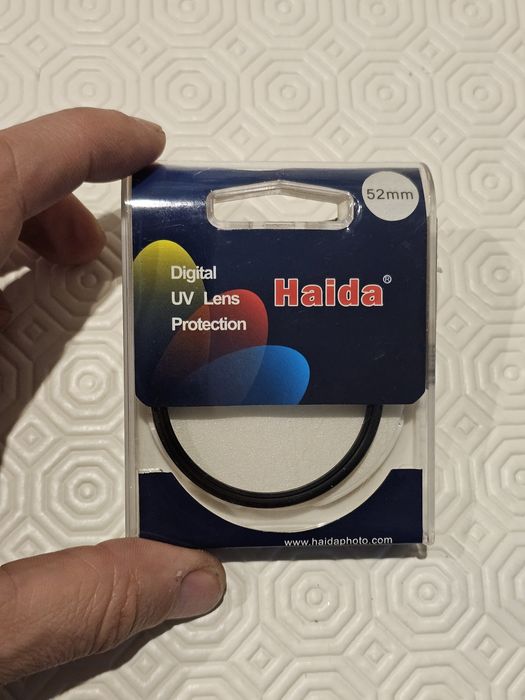 Filtro UV Haida 52mm - Proteção para Lente DSLR/Mirrorless (Novo)