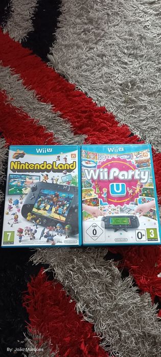 Wii U 8 gb em caixa + 3 jogos