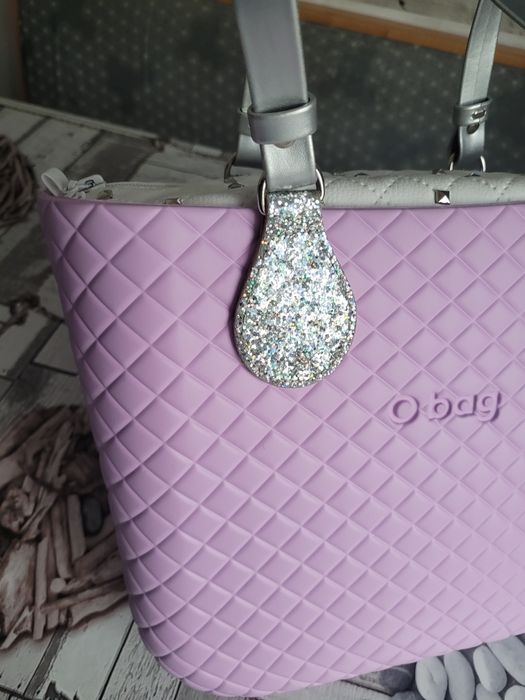 Obag mini Matelasse / pikowany Orchidea