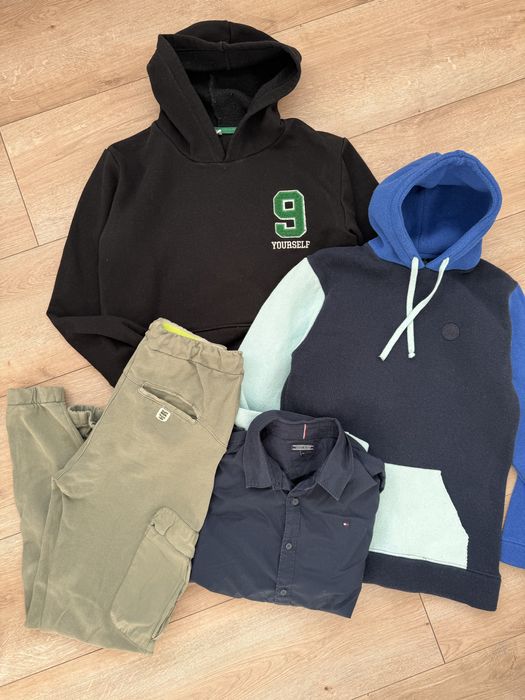 Пакет речей на хлопця підлітка 164 cm zara, tommy hilfiger, kronstadt
