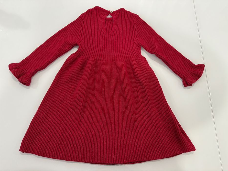 Vestido Vermelho Bordeaux Zippy 3/4 anos