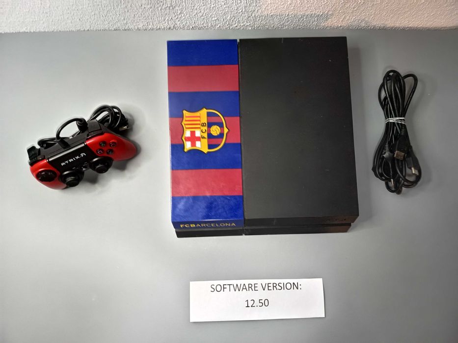 PlayStation 4 (Software 12.50) Barcelona Edition