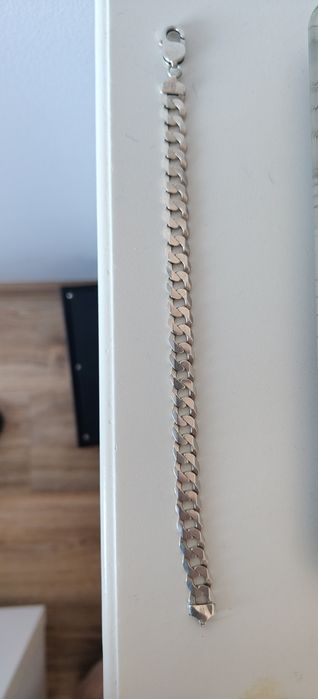 Bransoletka srebrna męska