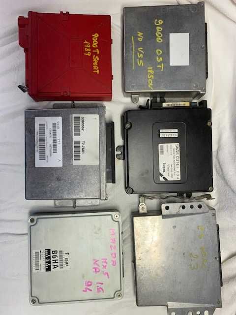 ECU  unitades de controle para SAAB e MAZDA  antigos.