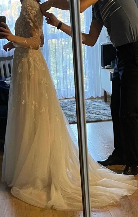 Ekskluzywna suknia ślubna Pronovias