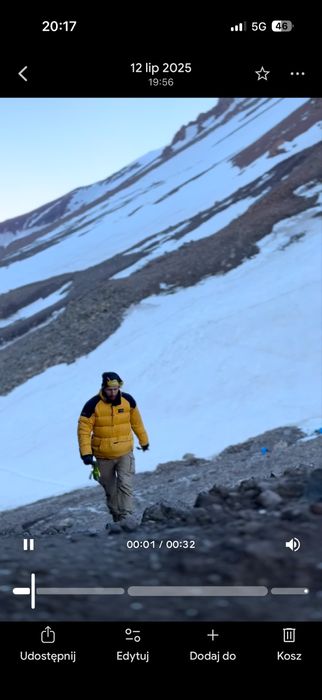 Rab kurtka puchowa parka nuptse M L w gory wysokie tatry narty puch