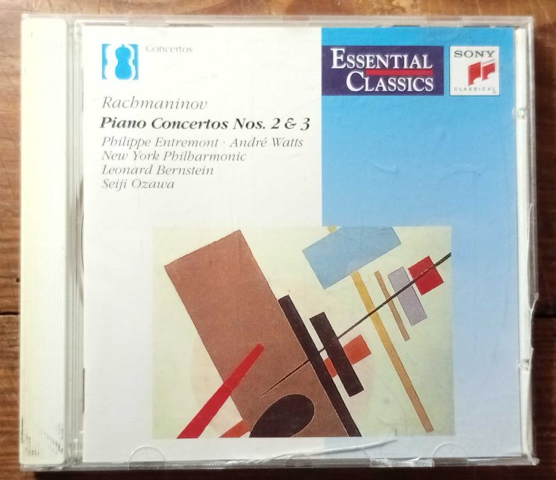 Rachmaninov - Piano Concertos 2 & 3 (Entremont, Bernstein) Sony CD