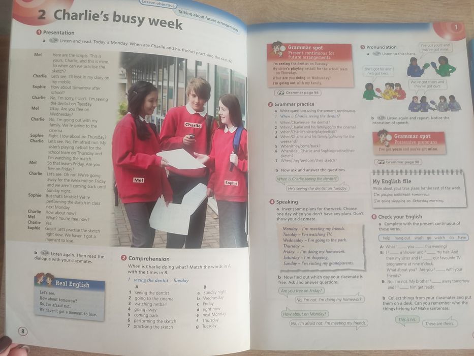 Учебник + рабочая тетрадь по английскому