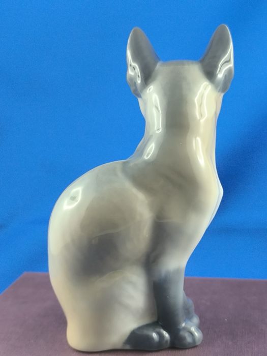 Kot syjamski Royal Copenhagen #porcelana #ozdoba #prezent #figurka #RC