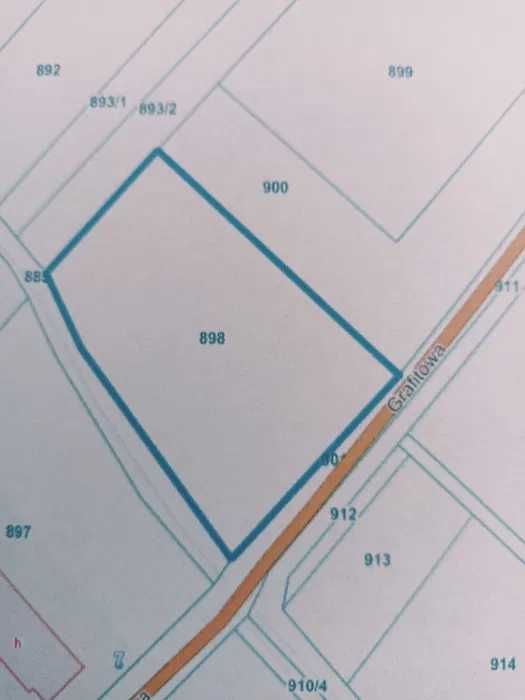 Działka usługowa 4700 m² | Radwanice (gmina Siechnice)| Działka nr 898 – pohled 2