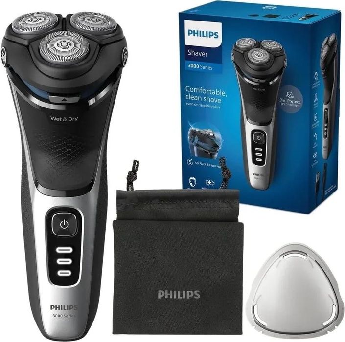 Електробритва чоловіча Philips Series 3000 S3241/12 НОВІ.Запаковані
