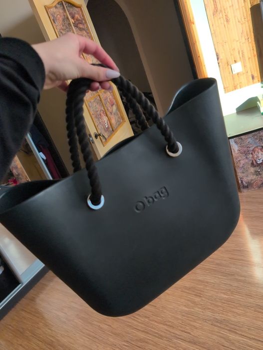 Сумка O bag оригінал | графітова (темно-сіра) | хороший стан