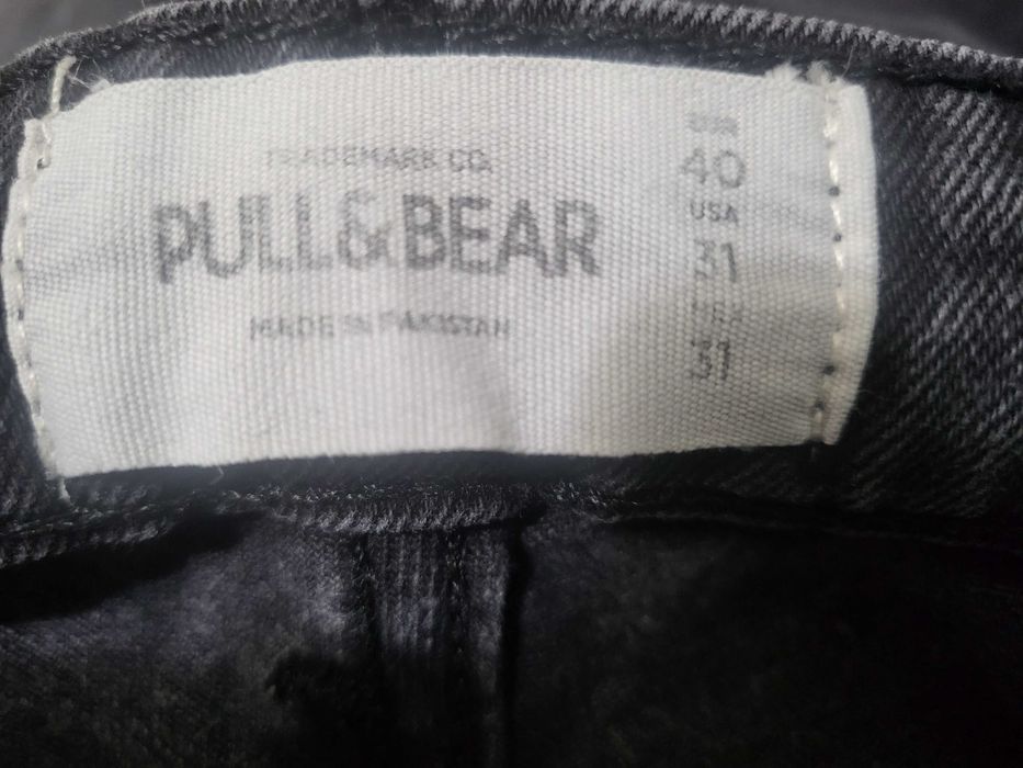 pull & bear jeansy męskie 31 slim