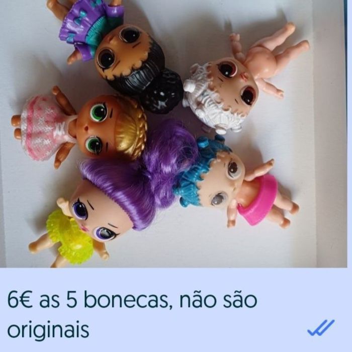 LOL bonecas, MGA. Ler descrição.