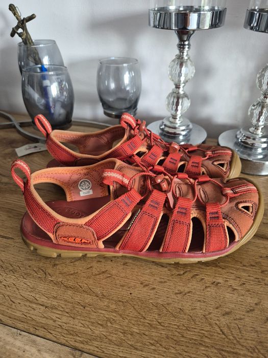 Sandaly keen pomarańczowe 40,5