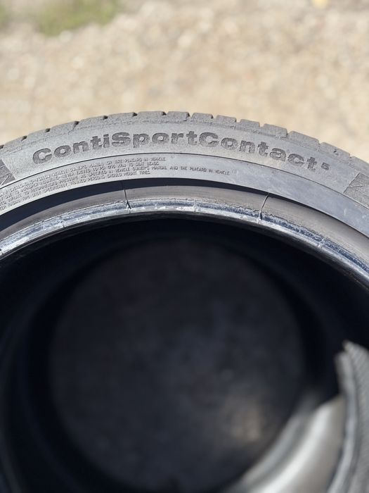 Opony Continental 245/40r20 ContiSportContact 5 - 2szt letnie rant