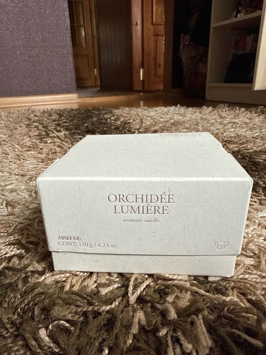 Свічка zara home ароматична orchidee lumiere