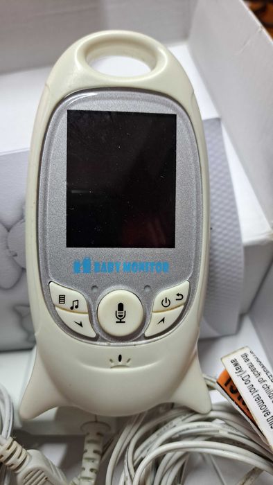 Monitor bebe com vídeo e som