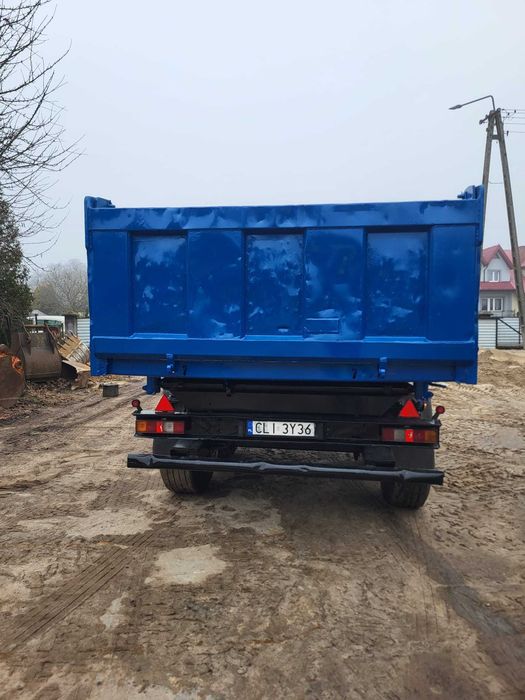 Przyczepa tandem budowlana Koegel