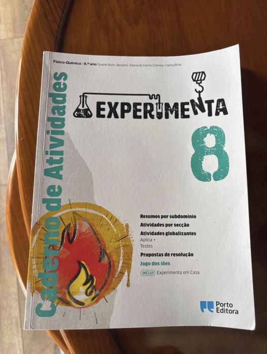 Physical and Chemical Activities Notebook, 8th Grade