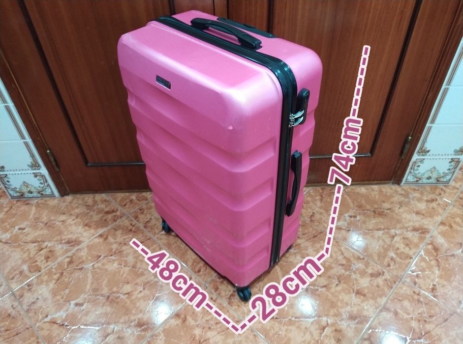 Mala malas de porão até 23 kg viagem