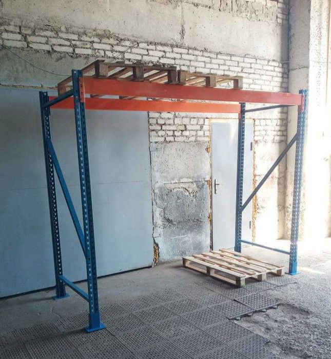 Палетні приставні стелажі б/у