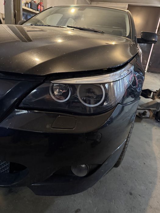 Lampy e60 e61 po regeneracji ringi led d1s