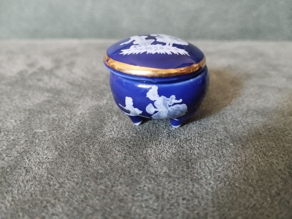 Miniaturas de Caixas Loiça Antiga Cor Cobalto