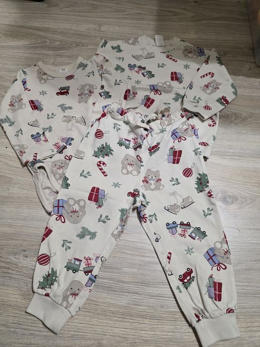 Komplet chłopięcy świąteczny H&M