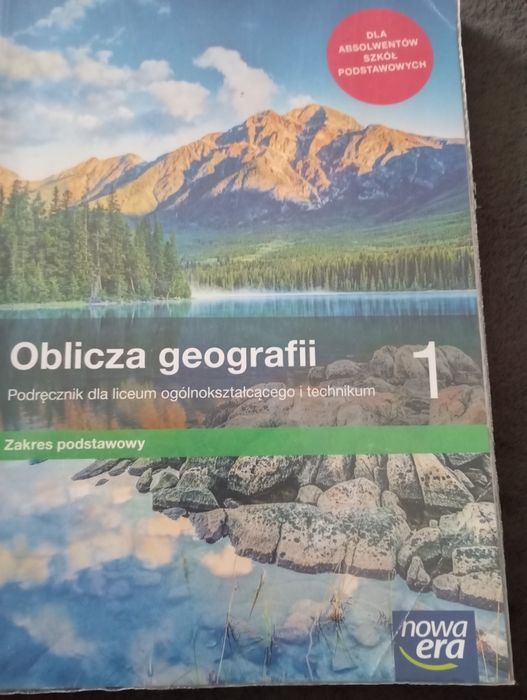Książka do geografii szkoła Średnia